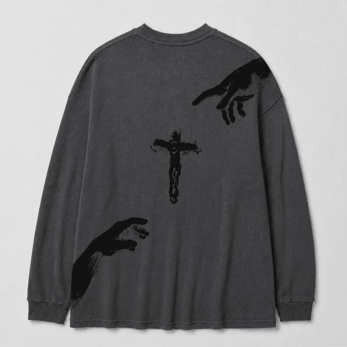 Touch of God Waffle Knit Long Sleeve