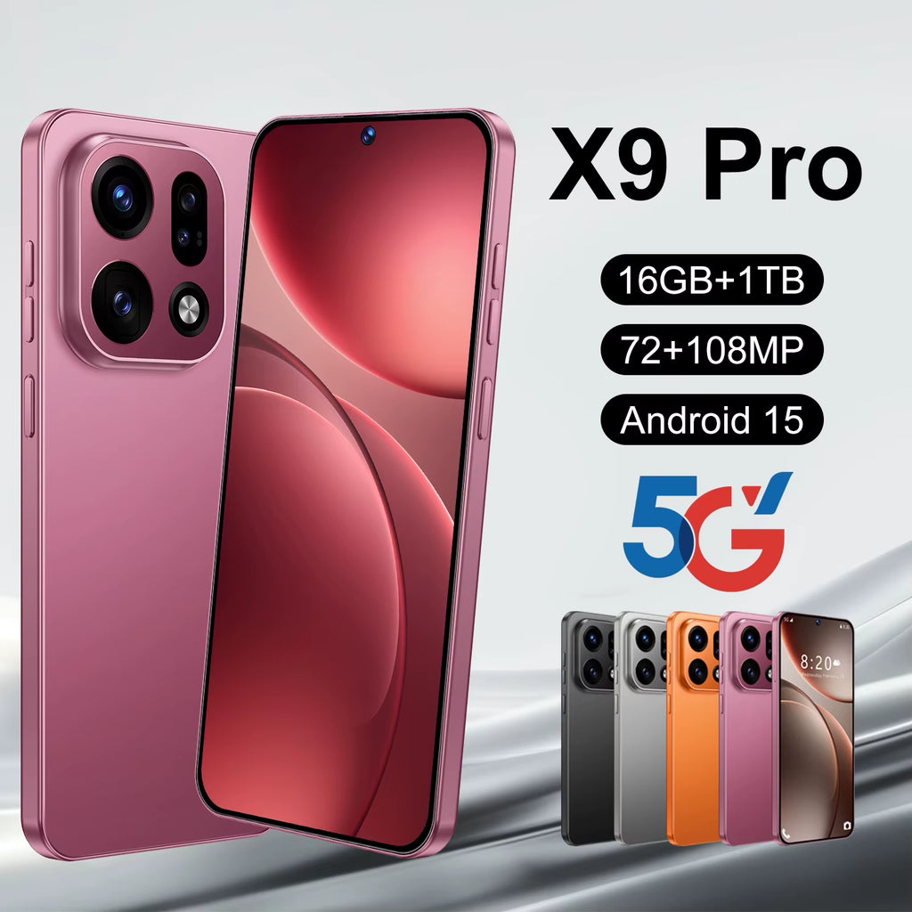 X9 Pro 5G Smartphone 16GB 256GB 108MP Camera 8000mAh Unlocked