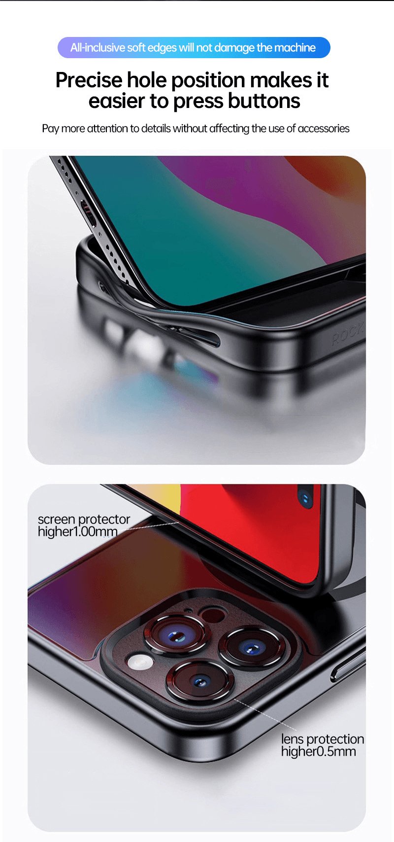 E-Ink Smart Phone Case – Customizable Digital Display Protective Case for iPhone