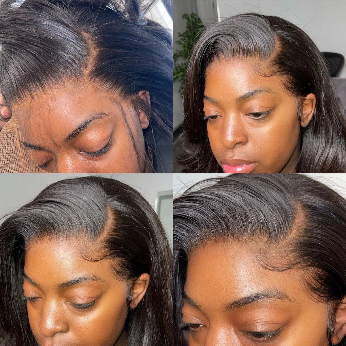 Body Wave 13x4 HD Lace Front Human Hair Wig Glueless 28 Inch 150%