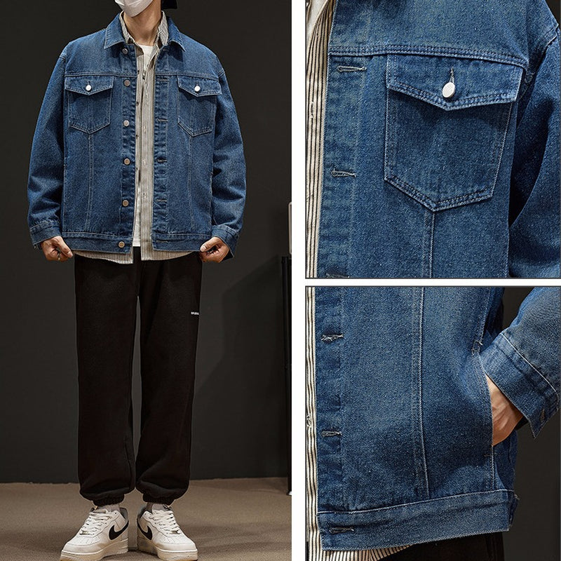 Denim Jacket Clothes Coat for Men