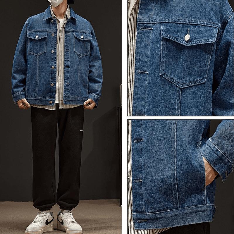 Denim Jacket Clothes Coat for Men