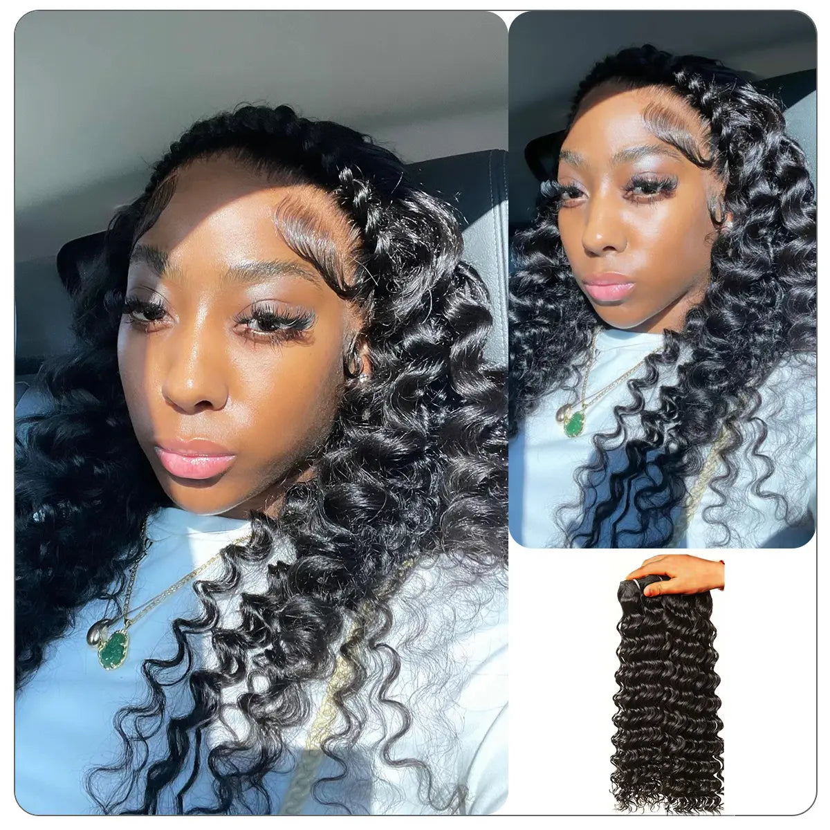 [Wequeen] Budget Friendly 10A Grade 12"-30" Brazilian Virgin 100% Human Hair Body Wave Burmese Curly Straight Deep Wavy Quick Weave Sew In/Glue in Viral Hair Bundles Real Hair Extensions
