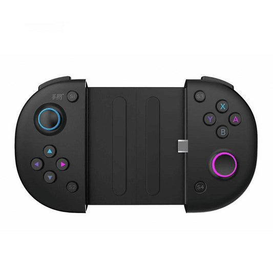 One-Handed Mobile Gaming Controller Multi-Interface Phone Gamepad