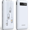 20000Mah Power Bank Portable Charger with Cables Compatible for Iphone, Android Cell Phone