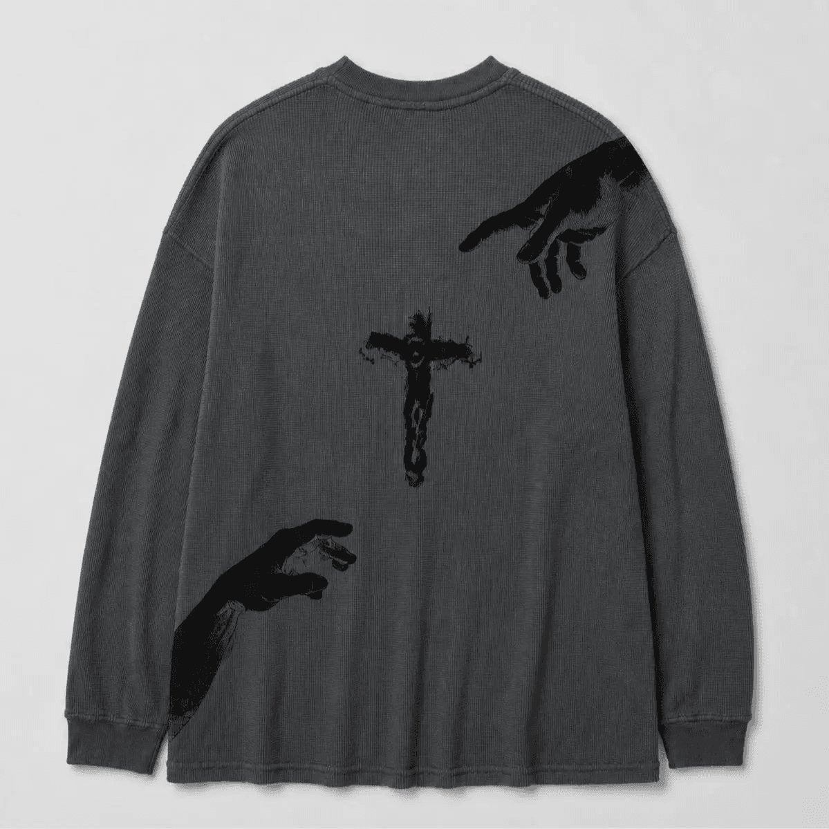 Touch of God Waffle Knit Long Sleeve