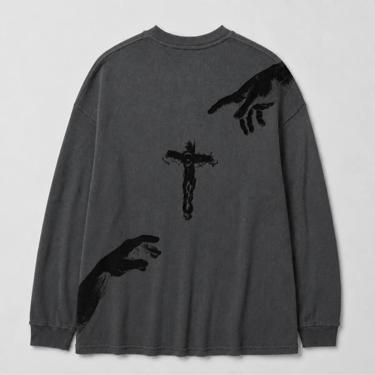 Touch of God Waffle Knit Long Sleeve