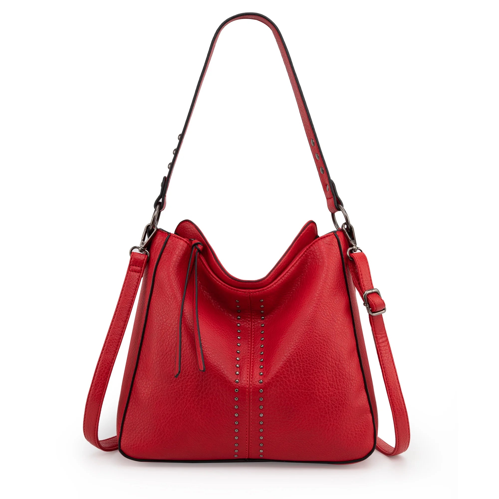 Women's Hobo Shoulder Bag Chic Crossbody Handbag with Adjustable Strap
